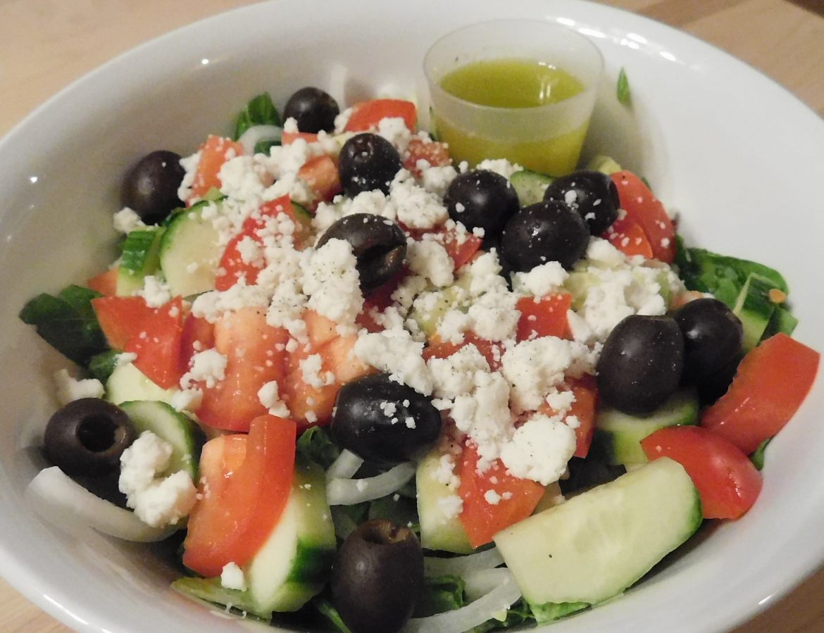 Plant-based Greek Salad