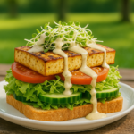 Summer Tofu Burger