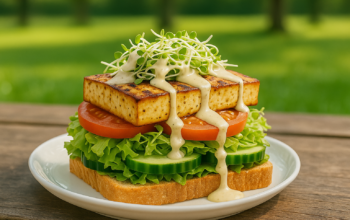 Summer Tofu Burger